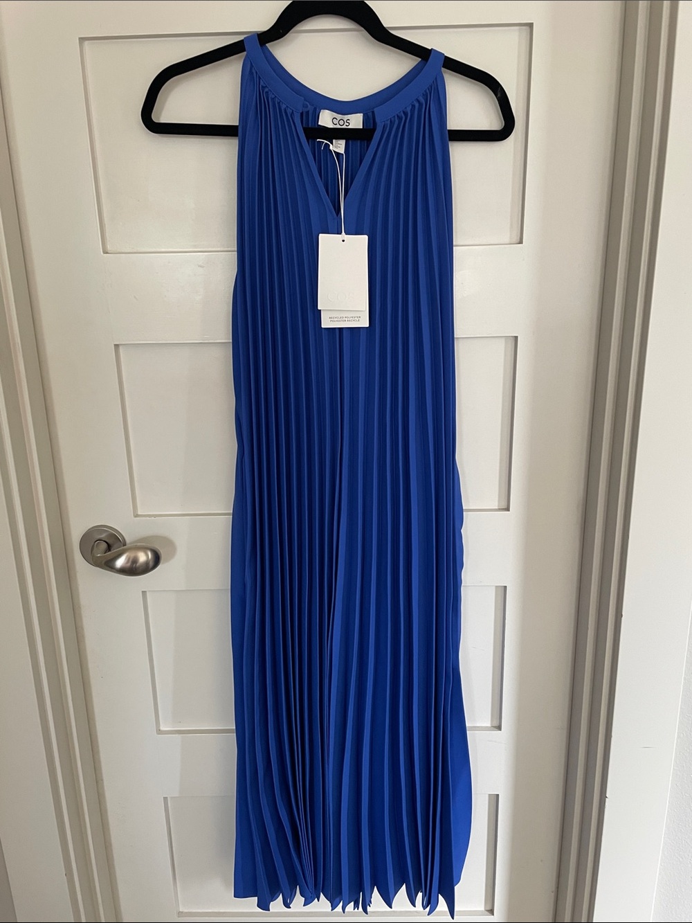 Cos pleated maxi  dress